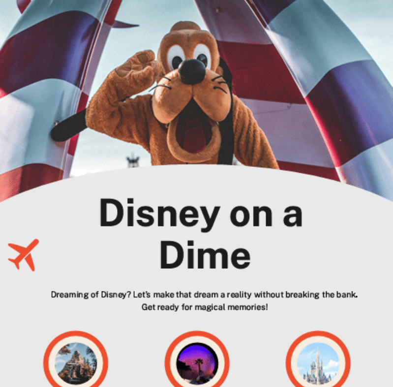 Disney on a Dime-cv Disney on a Dime cover