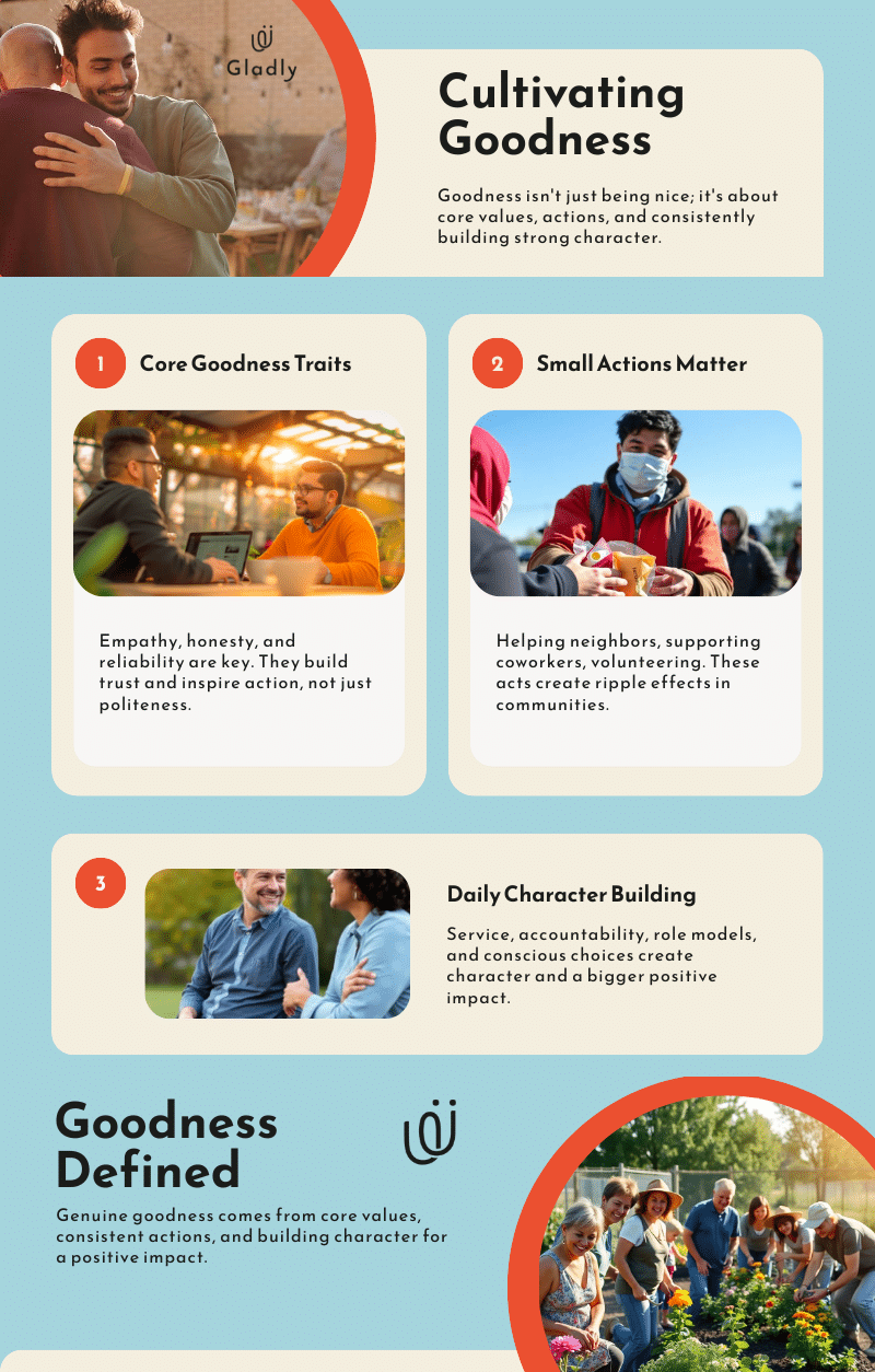 Key Characteristics of a Good Person | Gladly