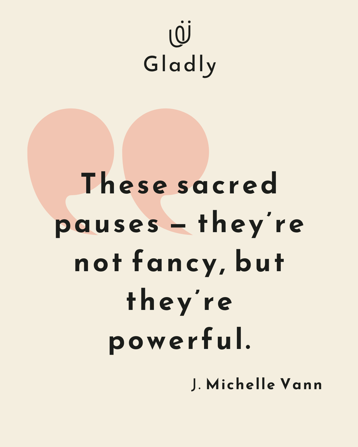 Quote graphic highlighting self care ideas through small, powerful pauses.