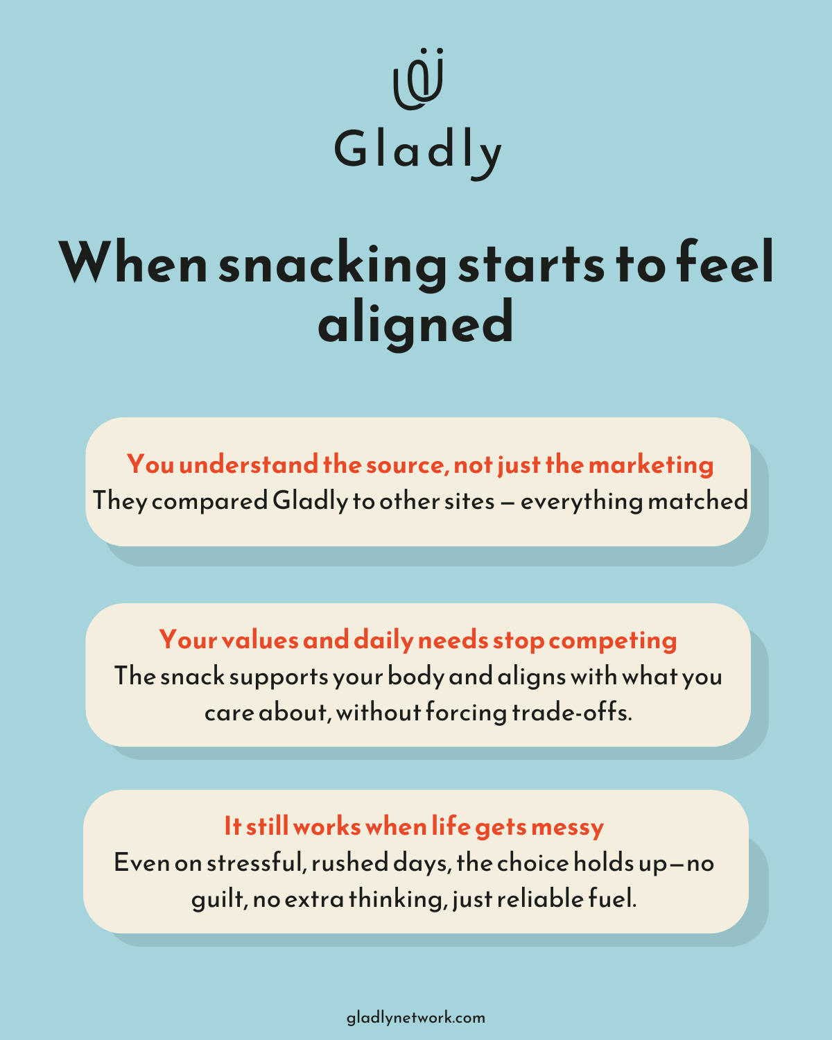 Healthy snacks that align with your values and everyday routine
