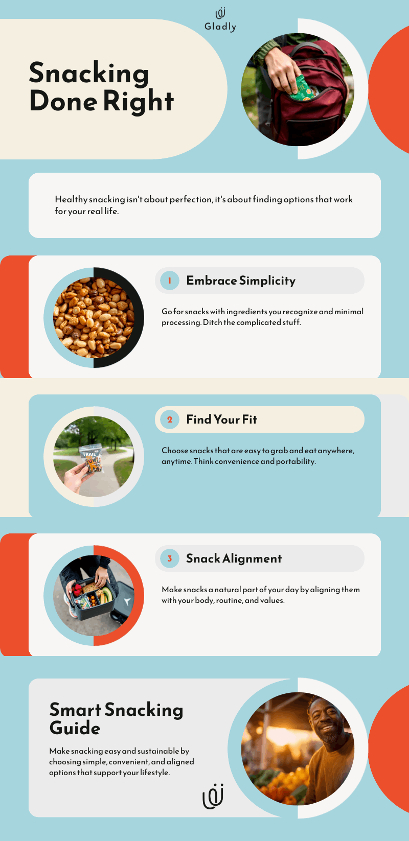Healthy snacks that fit real routines and everyday life