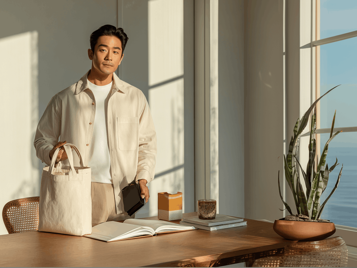 Your Ethical Shopping Guide_ Making Choices That Actually Matter-cv ethical shopping guide showing a person choosing mindful purchases at home